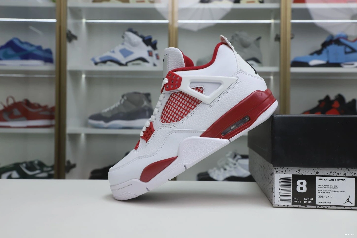 1st Kicks ALTERNATE RETRO JORDAN4 Kimikick AIR EasyMatch 1978 1201